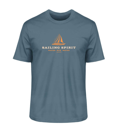 maritime Kleidung Sailing Spirit - Herren Bio Premium T-Shirt Farbe: Stargazer