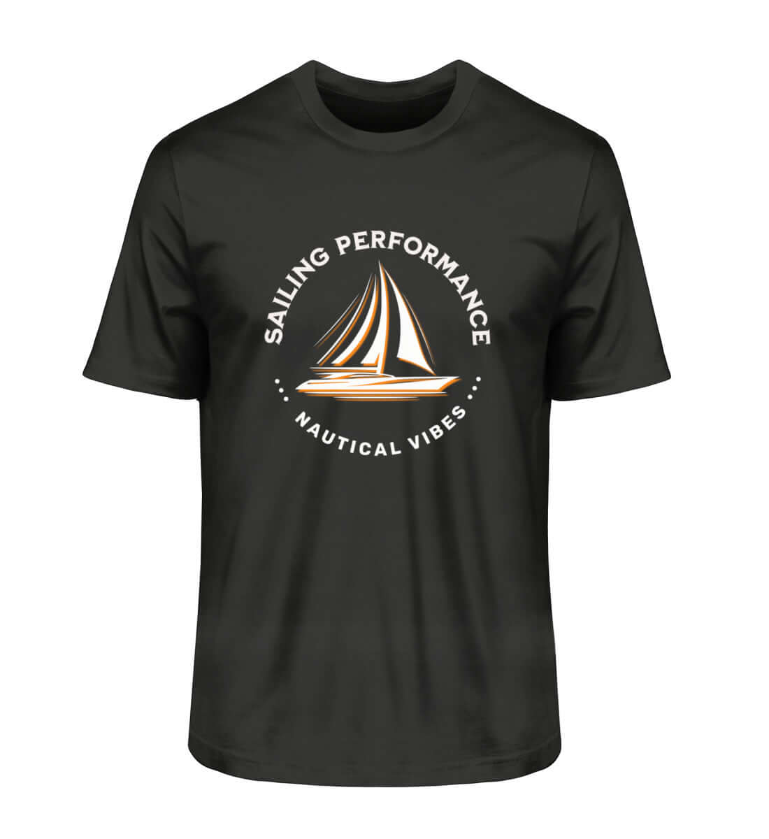 Maritime Mode Sailing Vibes - Herren Bio Premium T-Shirt Farbe: Black