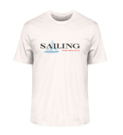  Sailing Performance 2.0 White - maritimes Herren Bio Premium T-Shirt weiss vintage