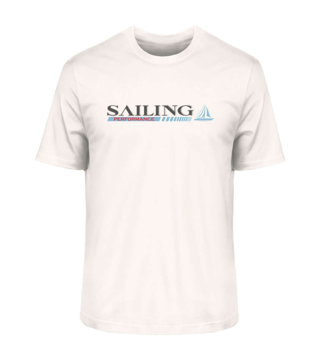 Sailing Performance White - maritimes Herren Bio Premium T-Shirt weiss vintage